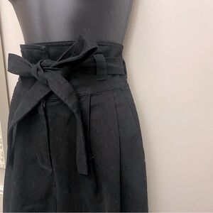 Aritzia Wilfred Free Paperbag Ultra High Rise Pleated Pants